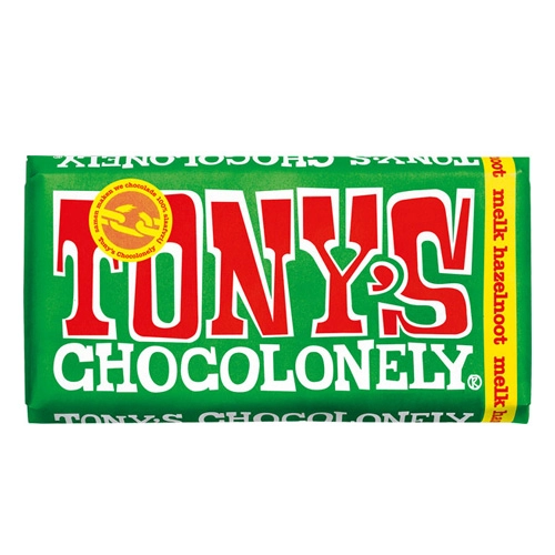 Tony&apos;s Chocolonely - Vollmilchschokolade Haselnuss - 180g
