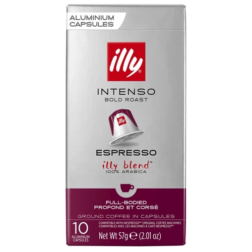 Illy - Intenso Espresso Kaffeekapseln - 10 Kapseln