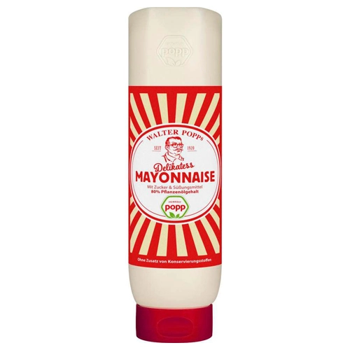 Popp - Delikatess Mayonnaise - 650ml