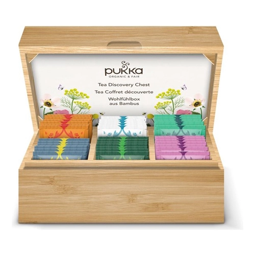 Pukka - Tea Discovery Teekiste 6 Fächer (gefüllt)