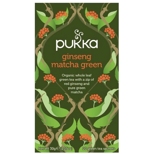 Pukka - Ginseng Matcha Green - 20 Teebeutel