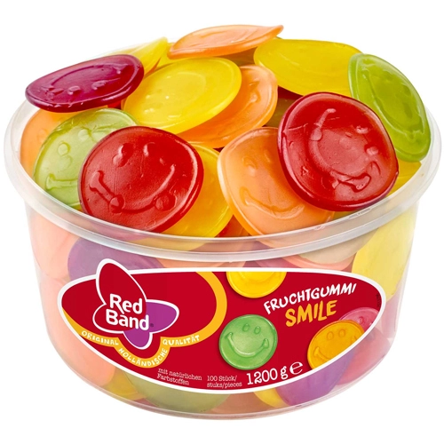 Red Band - Fruchtgummi Smile - 100er
