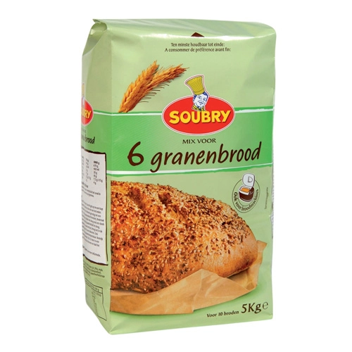 Soubry - Mischung für 6-Korn-Brot - 5kg