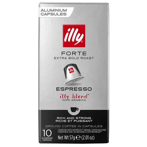 Illy - Forte Espresso Kaffeekapseln - 10 Kapseln