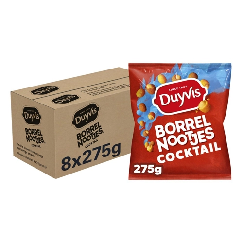 Duyvis - Borrelnootjes Cocktail - 8x 275g