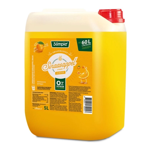 Slimpie - Orange Limonaden-Sirup - 5 ltr