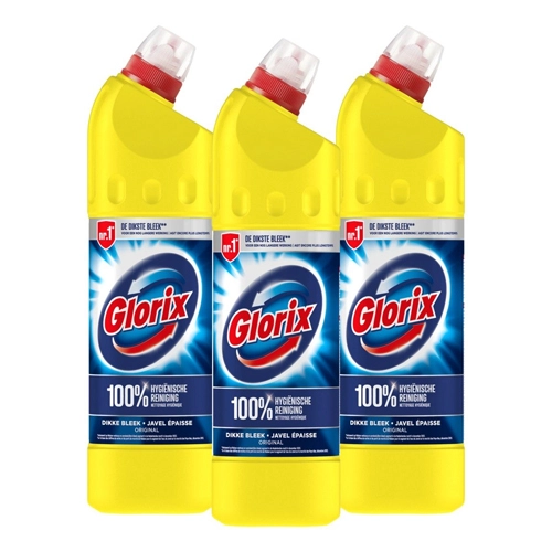 Glorix - Bleichmittel Original - 3x 750ml