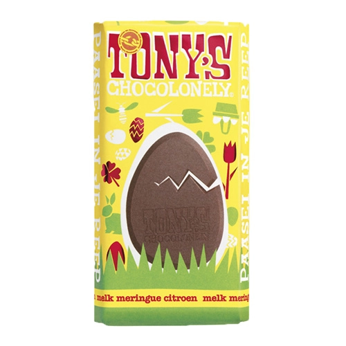 Tony&apos;s Chocolonely - Osterbar Milch Baiser Zitrone - 180g