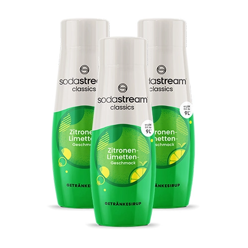 SodaStream - Zitrone-Limette Sirup - 3x 440ml