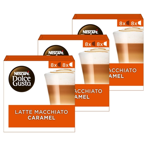 Dolce Gusto - Latte Macchiato Caramel - 3x 16 Kapseln