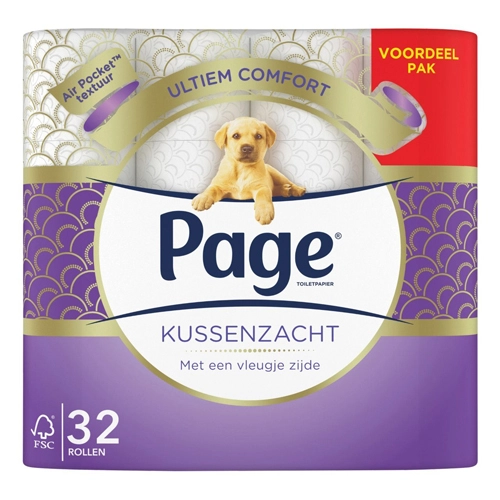 Page - Toilettenpapier Kissen weich - 32 Rolle