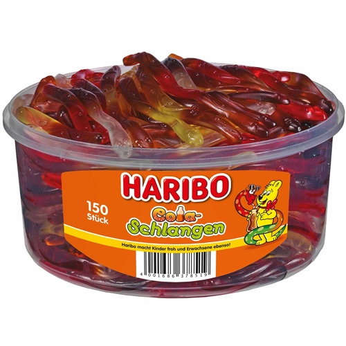 Haribo - Cola-Schlangen - 150er