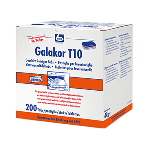 Dr. Becher - Galakor T10 Spülmaschinentabs - 200 Tabs