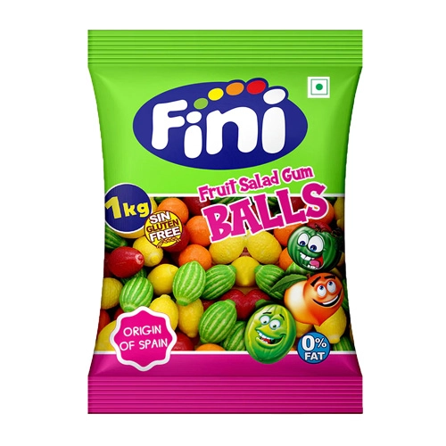 Fini - Fruit Salad Bubble Gum - 1kg