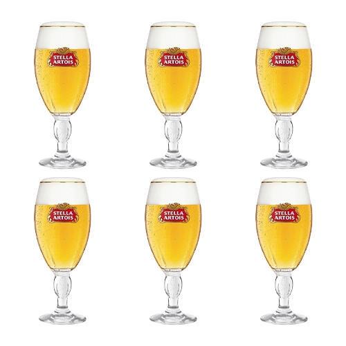 Stella Artois - Chalice Bierglas 500ml - 6 Stück
