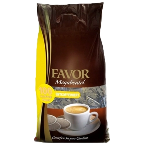 Favor - Entkoffeiniert Megabeutel - 100 pads