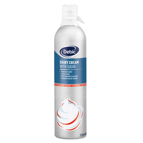 Debic - Sprühsahne gesüßt - 700ml