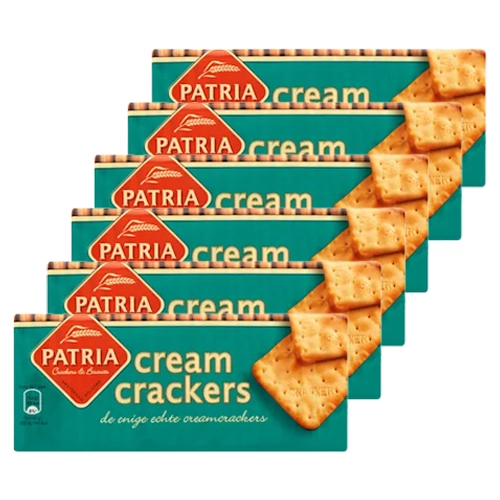 Patria - Cream Crackers - 6x 200g