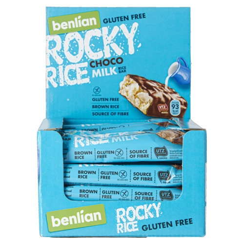 Benlian - Rocky Rice Choco Milk - 20 Riegel