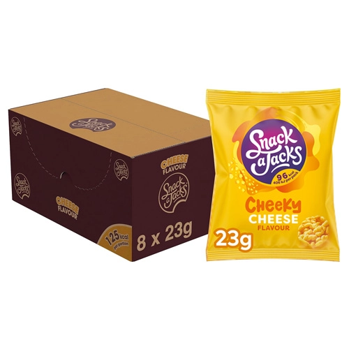 Snack a Jacks - Reiswaffeln Cheese - 8x 23g