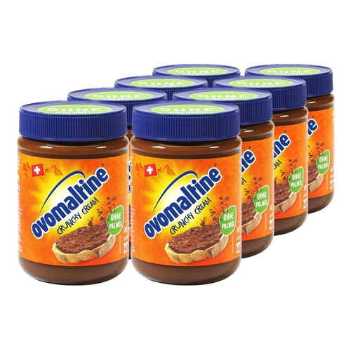Ovomaltine - Crunchy Cream - 8x 380g