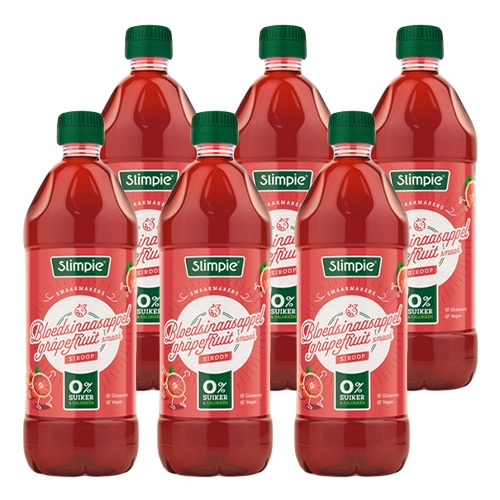Slimpie - Blutorangen-Grapefruit Limonaden-Sirup - 6x 650ml