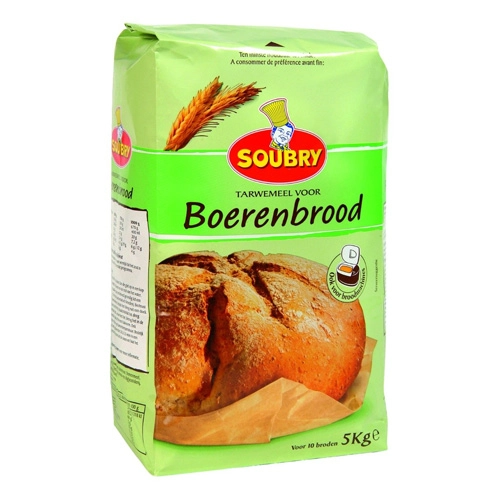 Soubry - Weizenmehl für Bauernbrot - 5 kg