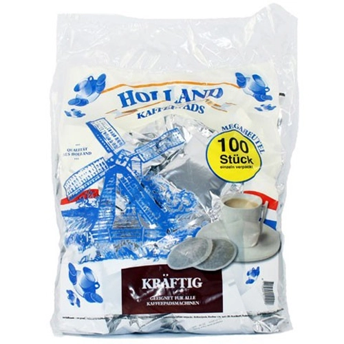 Holland - Kaffeepads Dark Roast - 8x 100 pads
