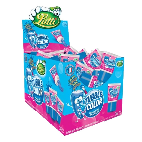 Lutti - Tubble Gum "Himbeere" - 36er