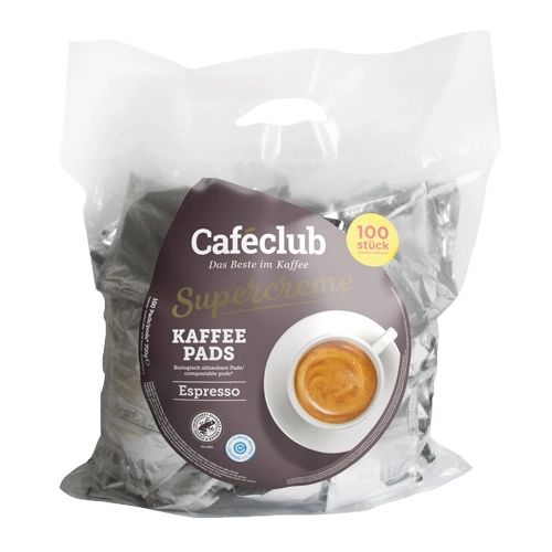 Caféclub - Supercreme Kaffeepads Espresso - 100 Pads