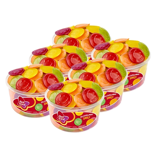 Red Band - Fruchtgummi Smile - 6x 100er