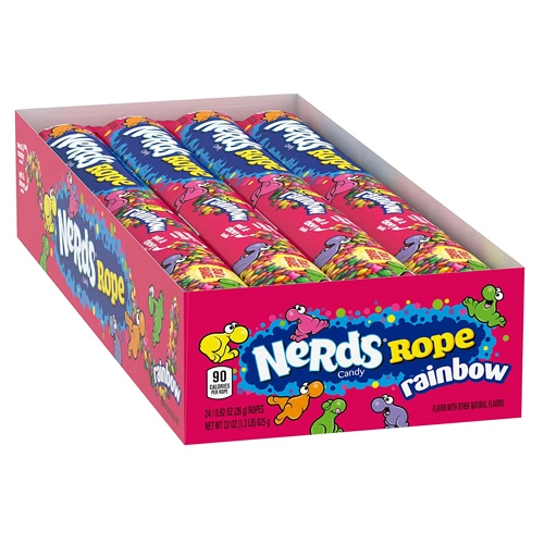 Nerds Candy - Nerds Rope Rainbow - 24 Stück