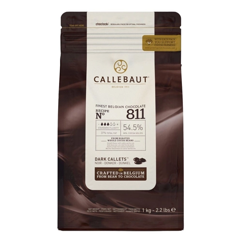 Callebaut - Schokolade Callets Zartbitter (811) - 1kg