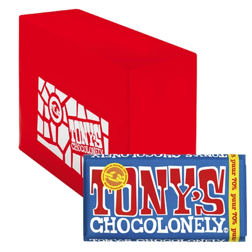Tony&apos;s Chocolonely - Zartbitterschokolade 70% - 15x 180g