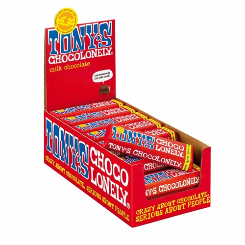 Tony&apos;s Chocolonely - Vollmilchschokolade - 35x 50g