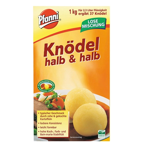 Pfanni - Knödel Halb & Halb - 1kg