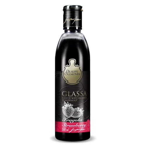 Acetaia Giuseppe Cremonini - Balsamico-Creme mit Erdbeer - 250ml