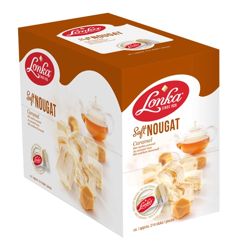 Lonka - Soft Nougat Karamell (einzeln verpackt) - 214er