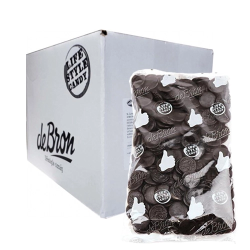 De Bron - Lakritzmünzen Zuckerfrei - 5x 1kg