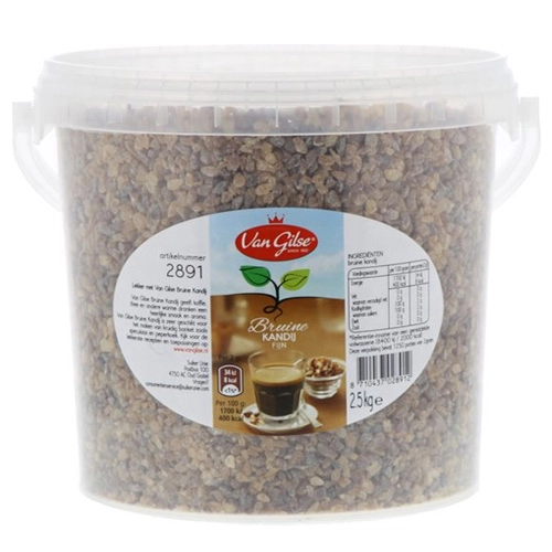 Van Gilse - Brauner Kandis-Zucker fein - 2,5kg