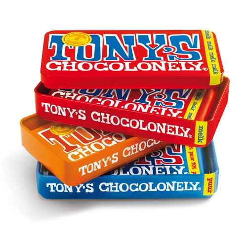 Tony&apos;s Chocolonely - Stapeldose mit 3 Riegeln