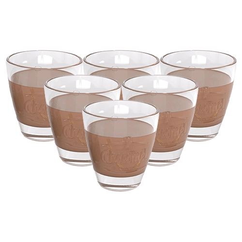 Chocomel - Glas - 6er Set