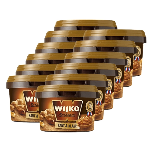 Wijko - Erdnusssauce (Servierfertig) - 12x 520g