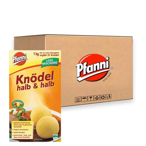 Pfanni - Knödel Halb & Halb - 12x 1kg