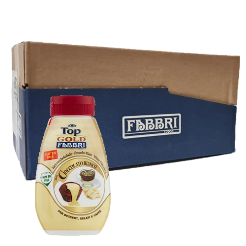 Fabbri - Mini Topping Weisseschokolade - 12x 165ml