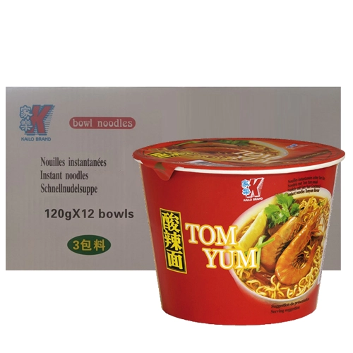 Kailo - Instant Nudelsuppe Tom Yum - 12 Stück