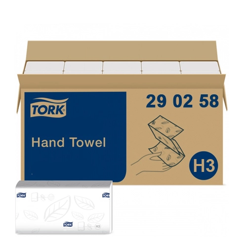 Tork - Papier Handtücher H3 Advanced 2-lagig (29 02 58) - 3x (5x 250 Stück)