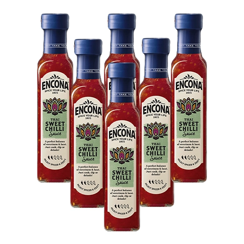 Encona - Thai Sweet Chilli Sauce - 6x 142ml