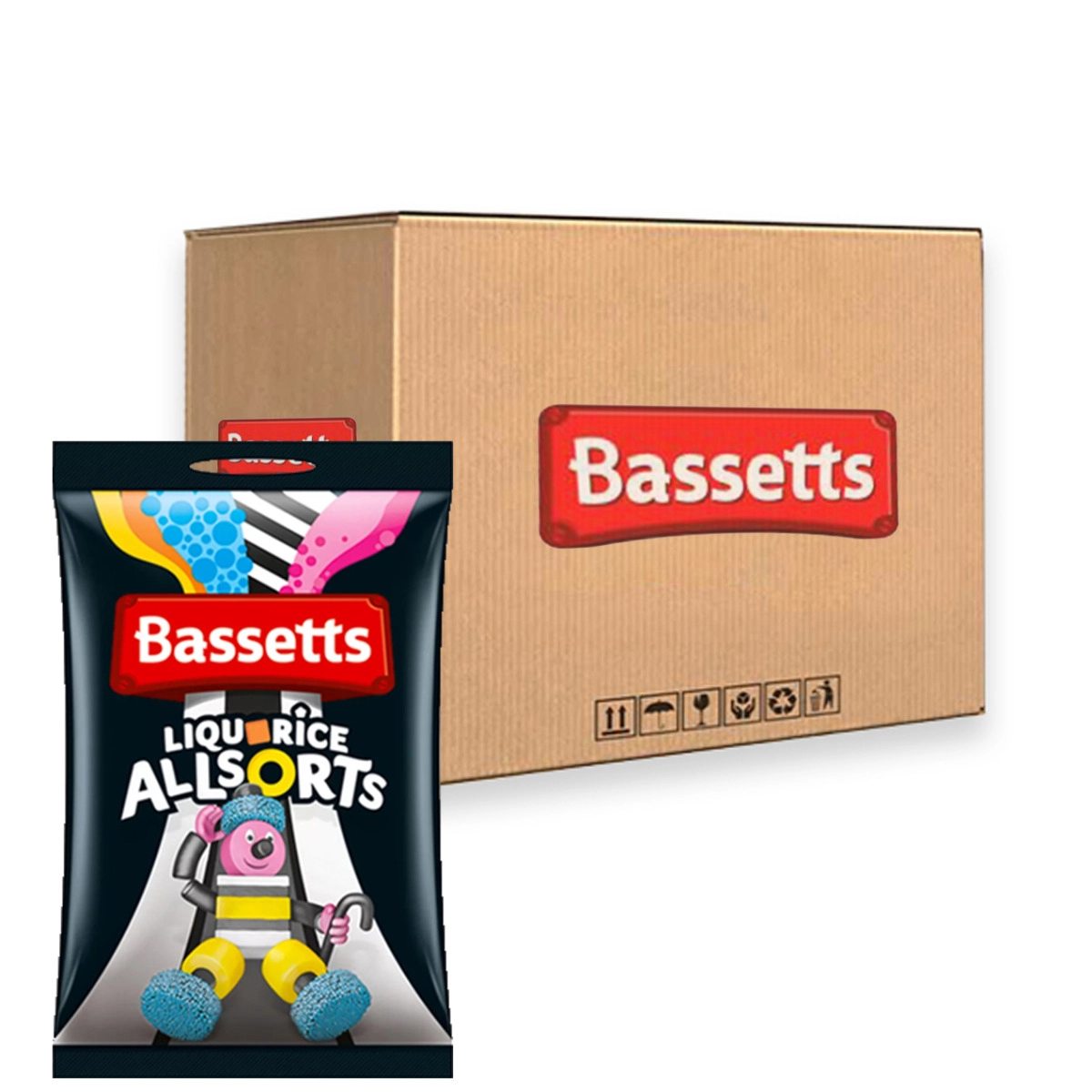 Bassetts - Lakritz Konfekt Mischung - 6x 1kg