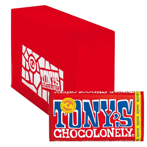 Tony&apos;s Chocolonely - Vollmilchschokolade - 15x 180g